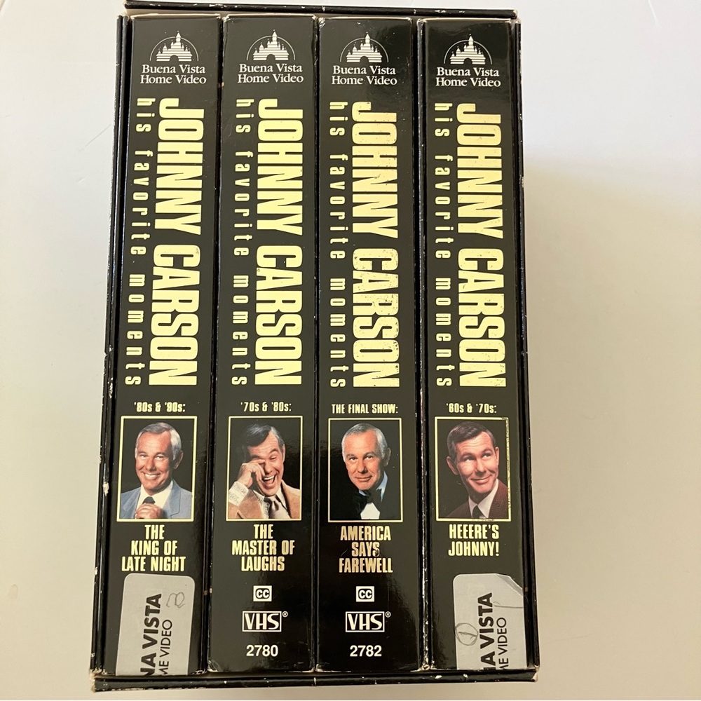 Johnny Carson Collection VHS Box Set - Picture 3 of 8